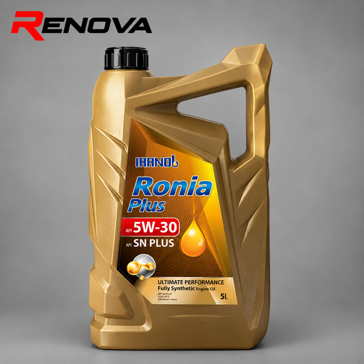 روغن موتور SN PLUS 5W30 رونیا پلاس ایرانول 5 لیتر
